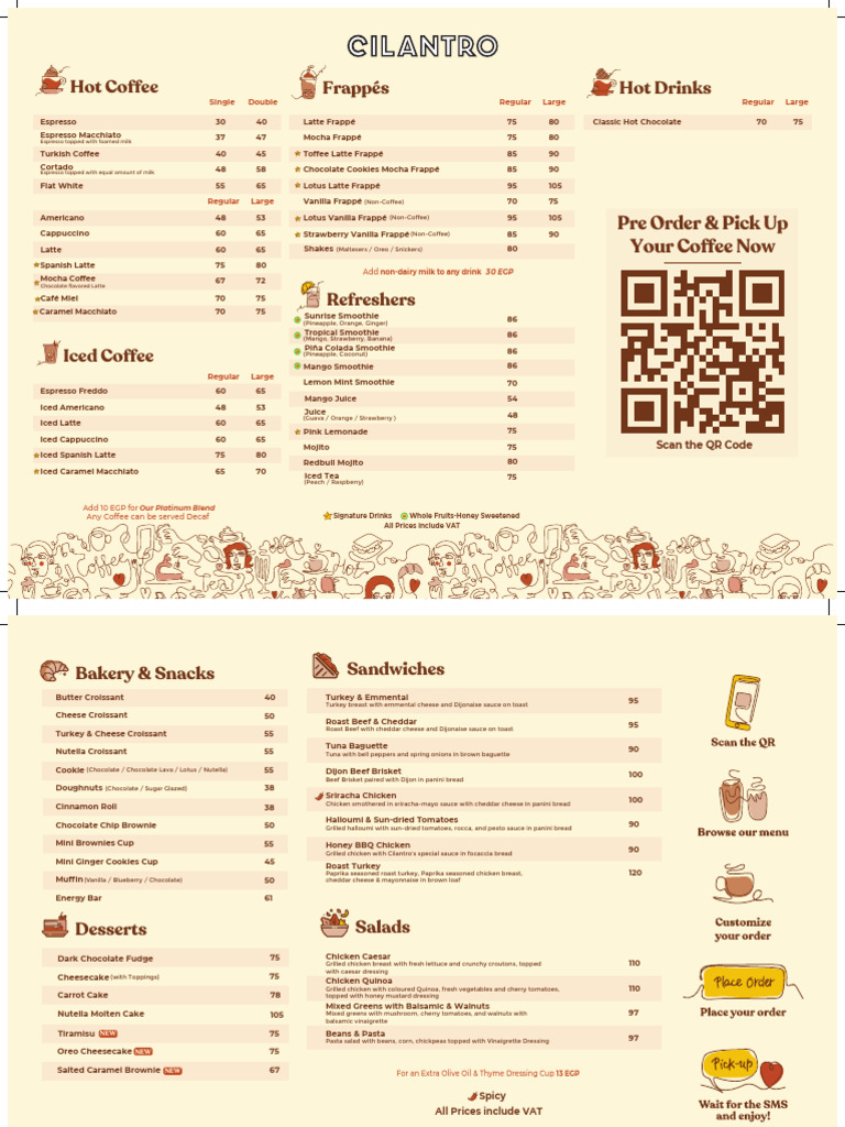 Without A B E Hand Menu | PDF | Foods | Cuisine