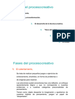 Fases Del Proceso Creativo