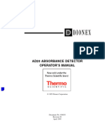 Dionex Ad20 Absorbance Detector Manual