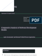 Comparative Analysis of Software Development Models