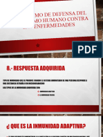 Mecanismo de Defensa Del Organismo Humano Contra Las