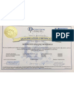 ET Certificate
