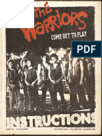 The Warriors Come o Manual em Ingles 183565