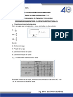 Predimensionamiento de Elementos Estructurales