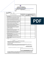 OMNIBUS CHECKLIST OF Requirements