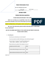 Revised Intake Form For Academic Purposes