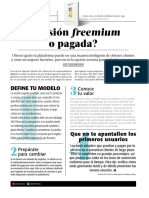 Versión Freemium o Pagada