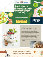 Aksi Nyata Gizi Remaja SMP