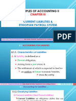 Chapter 3 - Current Liabilities and Ethiopian Payroll System