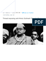 Exposing Subhash Chandra Bose