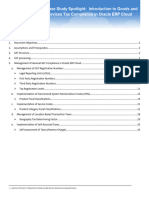 Introduction To Goods and Services Tax Compliance in Oracle ERP Cloud Internal Ref GST