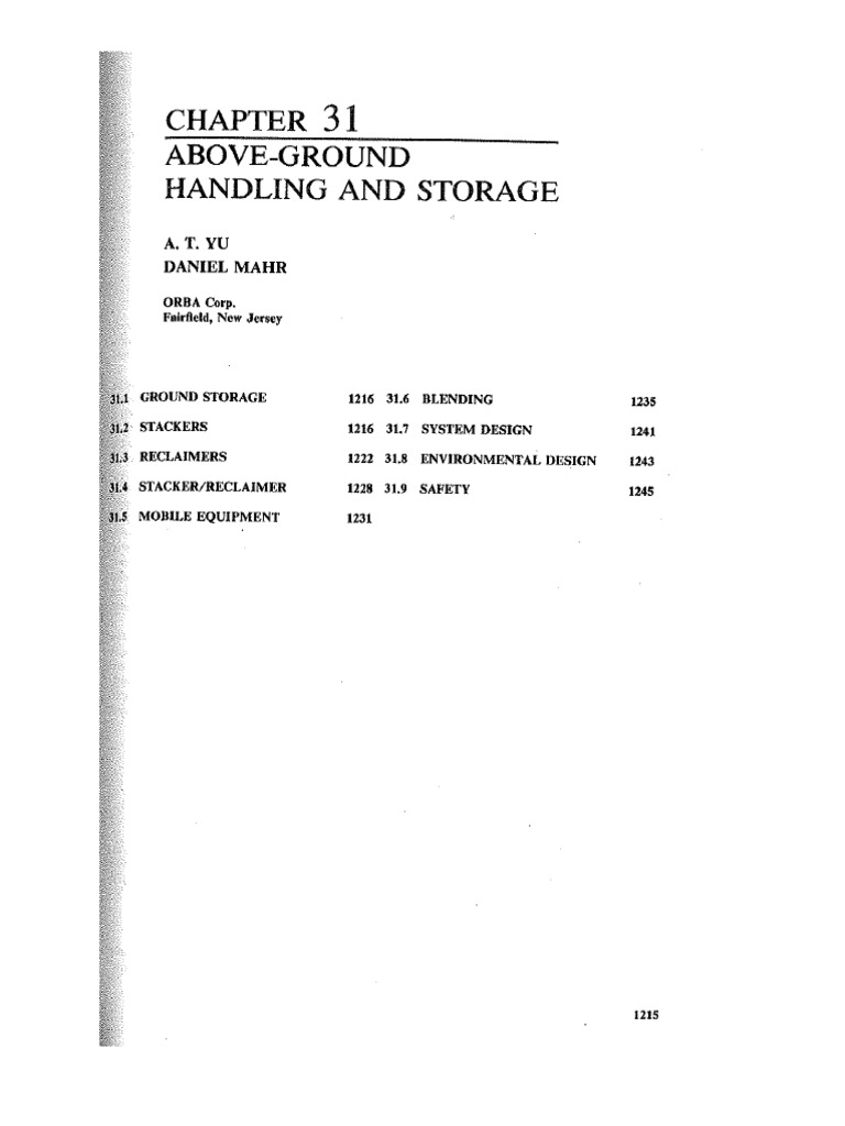 Stackers and reclaimers pdf
