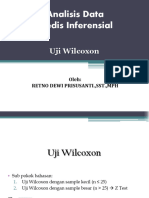 BIOSTATISTIK 11 Wilcoxon W Z