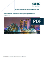 Whistleblower Protection and Reporting Channels in Singapore (CMS)