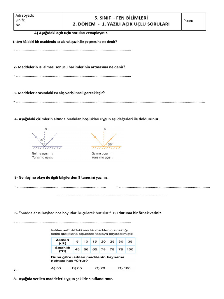 Fenbilimleri 5 2 1 | PDF