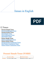 12 Tenses in English