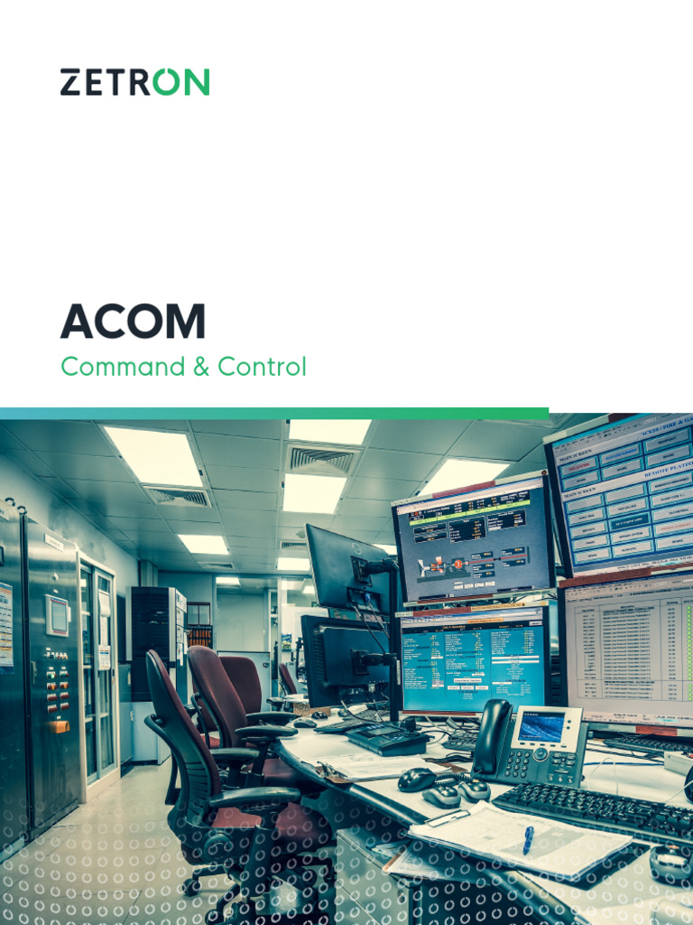 005-1442-01 ACOM Brochure | PDF | Command Line Interface | Telephone