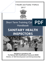 Short Term Training Curriculum Handbook - Sanitary Health Inspector - 1 June 2017 - 0