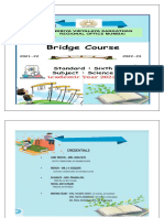 Bridge Course Grade 6