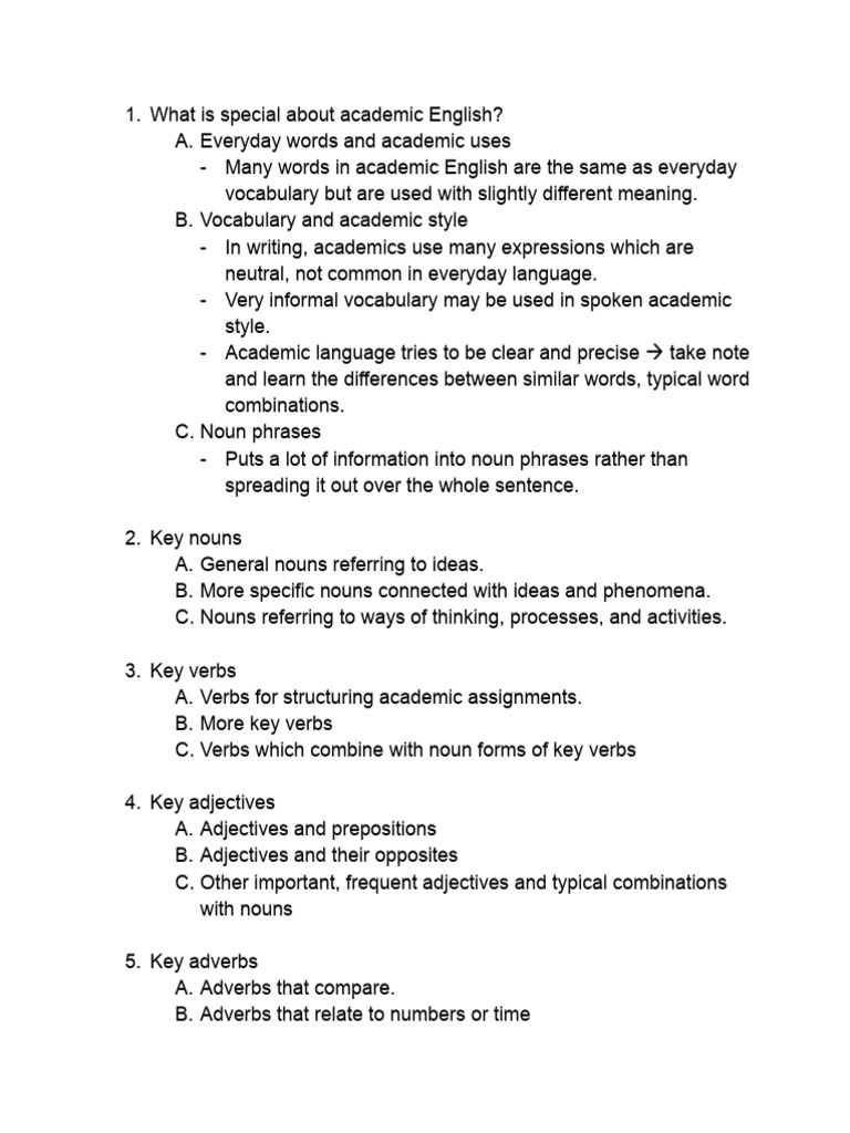 Summary PDF Noun Adjective