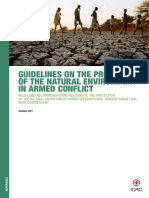 ICRC Guidelines On The Protection of The Natural Environment in Armed Conflict