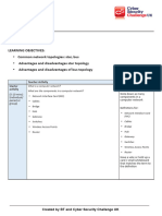 Lesson Plan Network Topologies