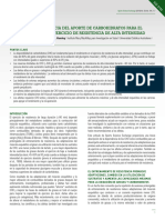 Sse 184 Dependencia Del Aporte de Carbohidratos