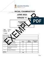Grade 11 ACC P2 (English) June 2023 Answerbook
