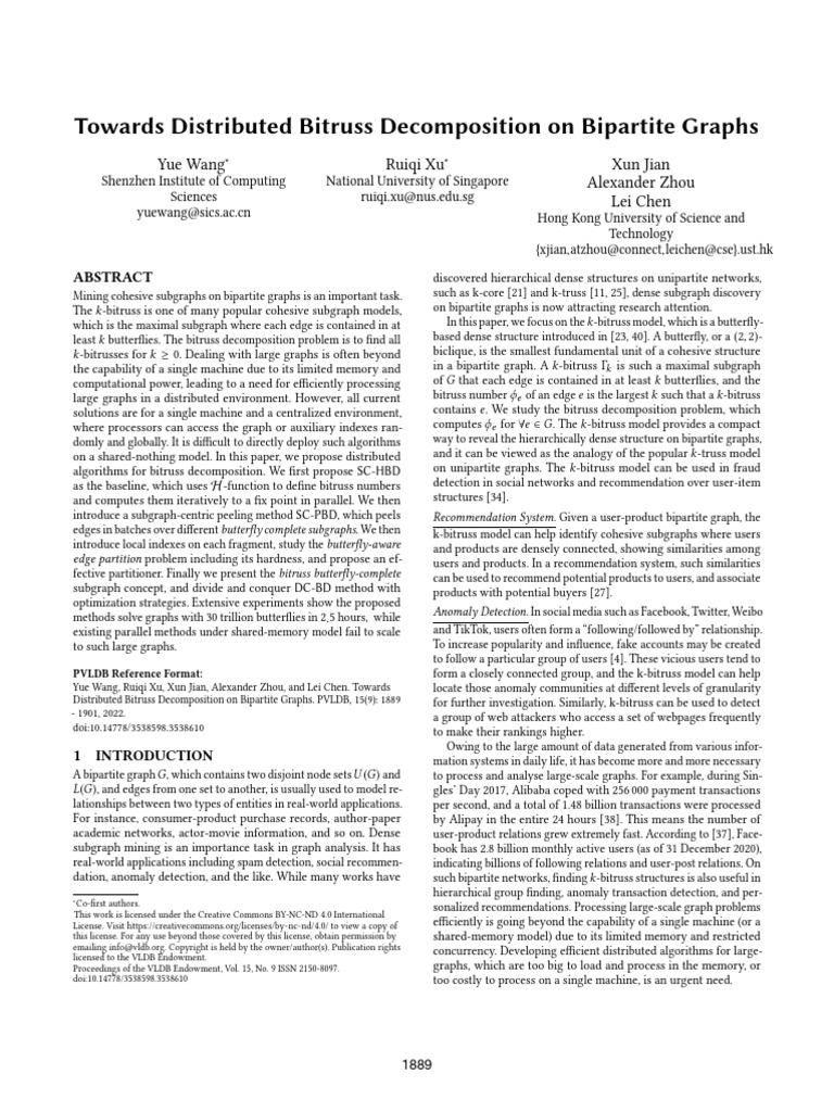 p1889 Wang | PDF | Mathematical Relations | Graph Theory