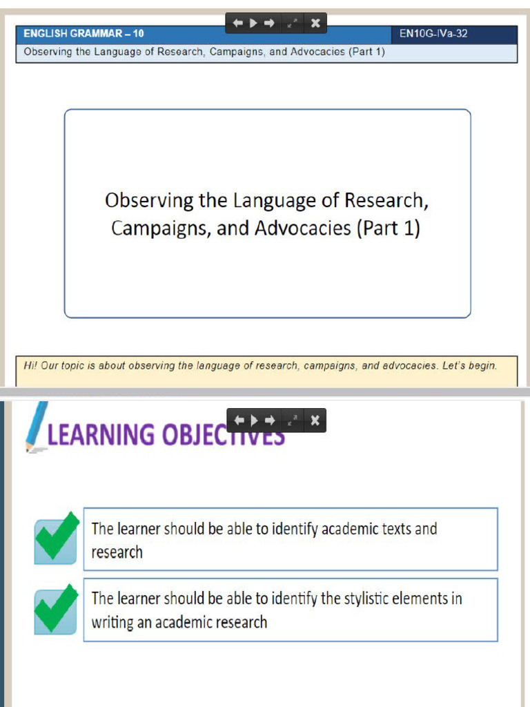 Observing Language Research 10 | PDF