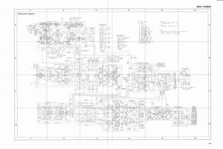Pioneer+Sx 1050+schematic | PDF