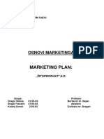 Zitoprodukt - Marketing Plan