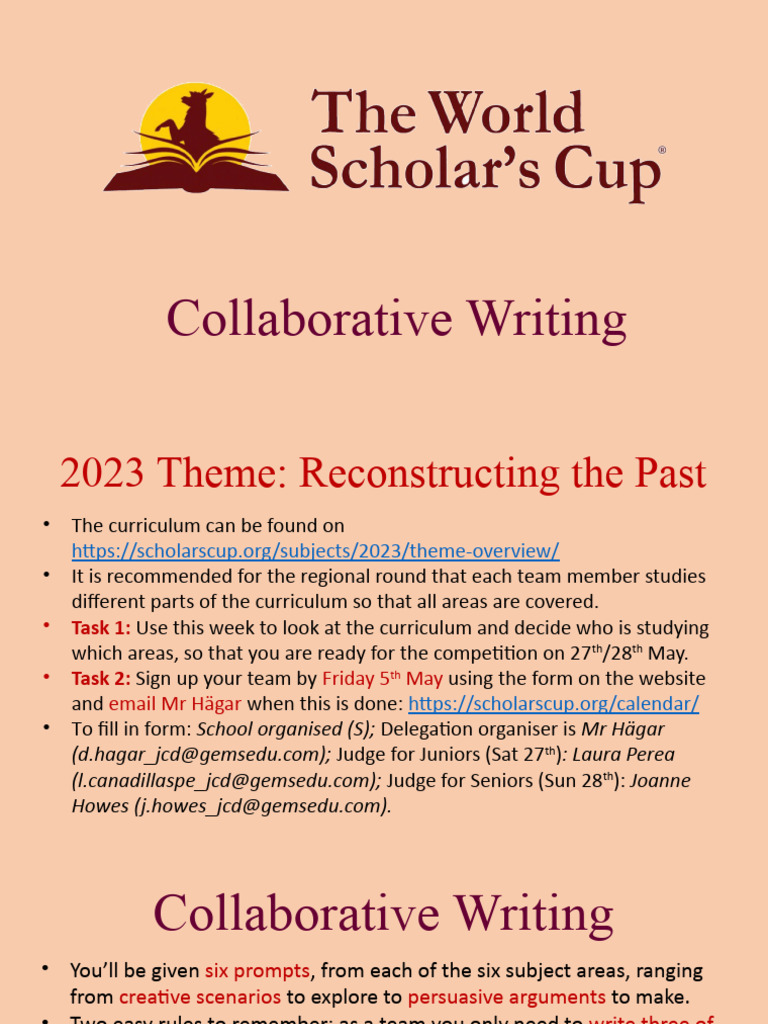 WSC Collaborative Writing | PDF