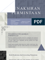 Penaksiran Permintaan