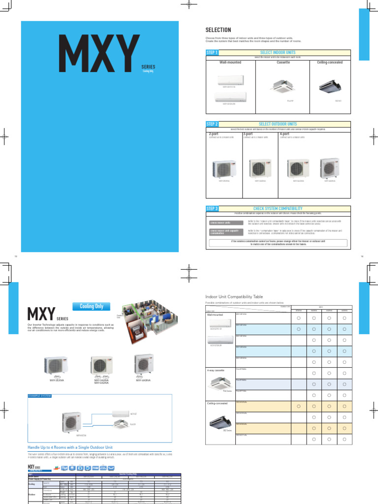 MXY Series Cooling System Guide | PDF | Manufactured Goods | Energy ...