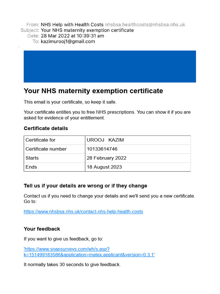 your-nhs-maternity-exemption-certificate-pdf