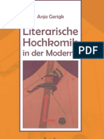 Leseprobe aus: "Literarische Hochkomik in der Moderne" von Anja Gerigk