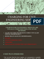 Group 1 Charging For Civil Engineering Services Group1