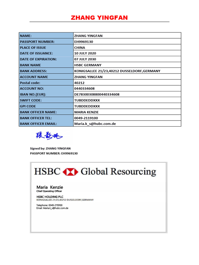 MT103TT TT 】4068德国汇丰 | PDF