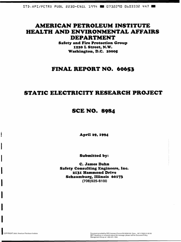 Static Electricity Research Project | PDF | Applied And ...