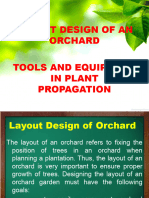 Layout Design of An Orchards Tools and Equipment