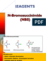 Reagents NBS Substituion