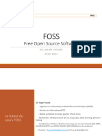 01 - FOSS - Cadre Général Des FOSS