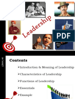 Leadership Content