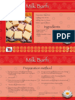 Milk Barfi