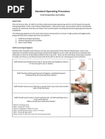 Sanitation Standard Operating Procedure (SSOP) | PDF | Hygiene | Sanitation