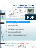 Topic 5 Wedge Failure