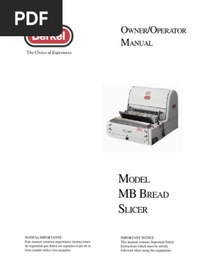 Berkel Slicer Maintenance Guide: Essential Tips for Peak Performance
