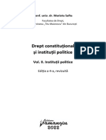 Drept Constitutional Si Institutii Politice. Vol. II. Institutii Politice. Editia A 4-A - Extras