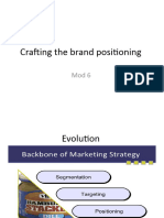 Crafting The Brand Positioning Mod 6